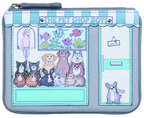 Mala Leather Pet Shop Pals Collection Leather Coin Purse RFID Blocking 4297_89