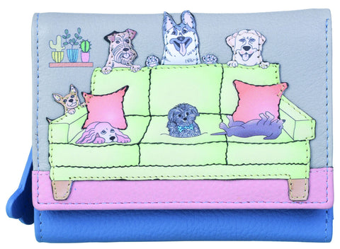 Mala Leather Coco Collection Small Leather Purse RFID Blocking 3645_12