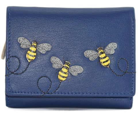 Mala Leather Suri Collection Small Ladies Leather Purse RFID Blocking 3611_92