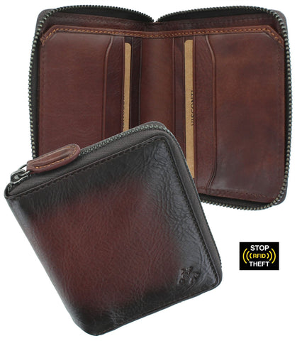 Visconti Atelier Collection Leather Wallet with RFID and Tap and Go AT65