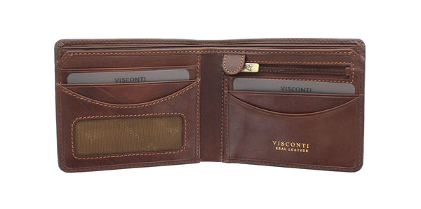 Visconti Leather Travel Organiser Wallet RFID blocking 1179 - Ashlie Craft