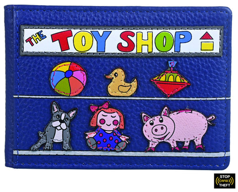 Mala Leather The Toy Shop Collection ID/Card Holder RFID Blocking 679_89