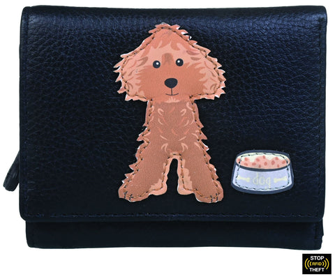 Mala Leather Bertie Collection Compact Leather Purse RFID Blocking 3606_83