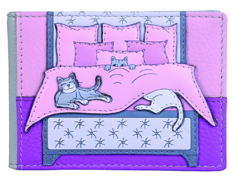 Mala Leather Cat Nap Collection Travel Card/Season Ticket Holder 681TC_86