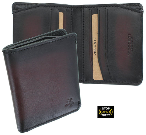 Visconti Montpellier Collection North Leather Wallet RFID - Tap and Go MT88
