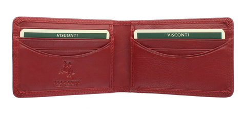 Visconti Heritage Collection NELSON Leather Credit Card Holder HT5 RFID blocking
