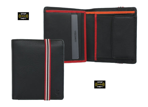 Visconti Gents Leather Bond Collection Dr No Wallet BBD22 - RFID
