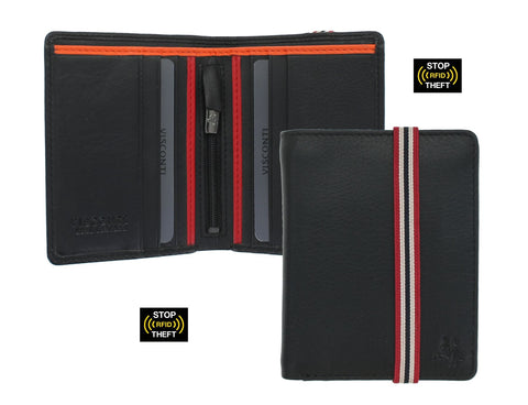 Visconti Gents Leather Bond Collection James Wallet BBD14 - RFID