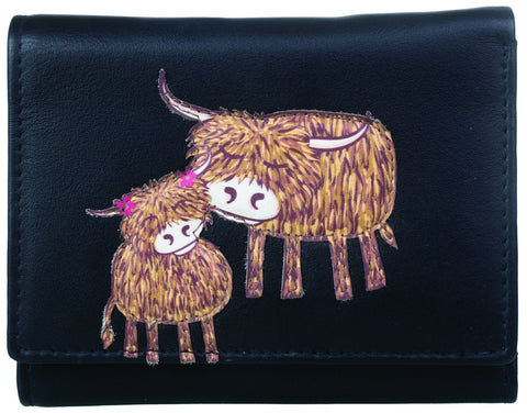 Mala Leather Bella Collection Small Leather Purse RFID Blocking 3640_33