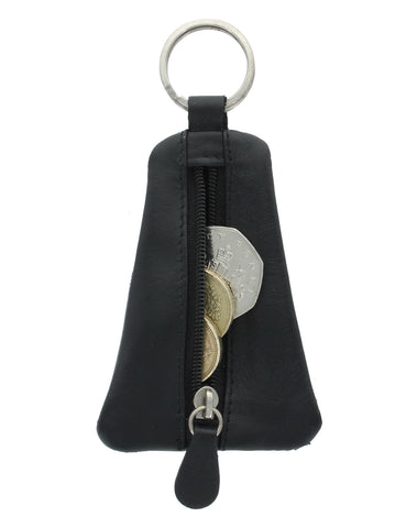 Ashlie Craft Logo Keyring with zipped leather pouch ACK1