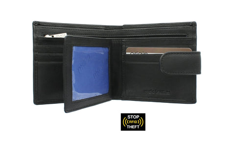Mala Leather ORIGIN Collection Leather Bi-Fold Wallet With RFID Protection 186_5