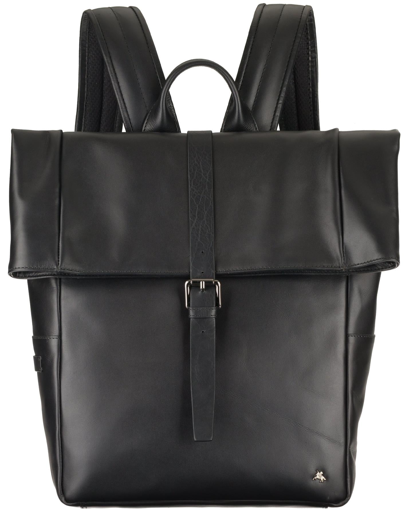 Visconti Large Leather Fold Over Backpack Business Bag TC90