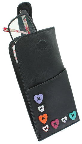 Mala Leather Lucy Collection Leather Glasses Case 5158_30