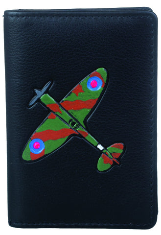 Mala Leather Spitfire Collection Travel/Credit Card Holder RFID 696_8