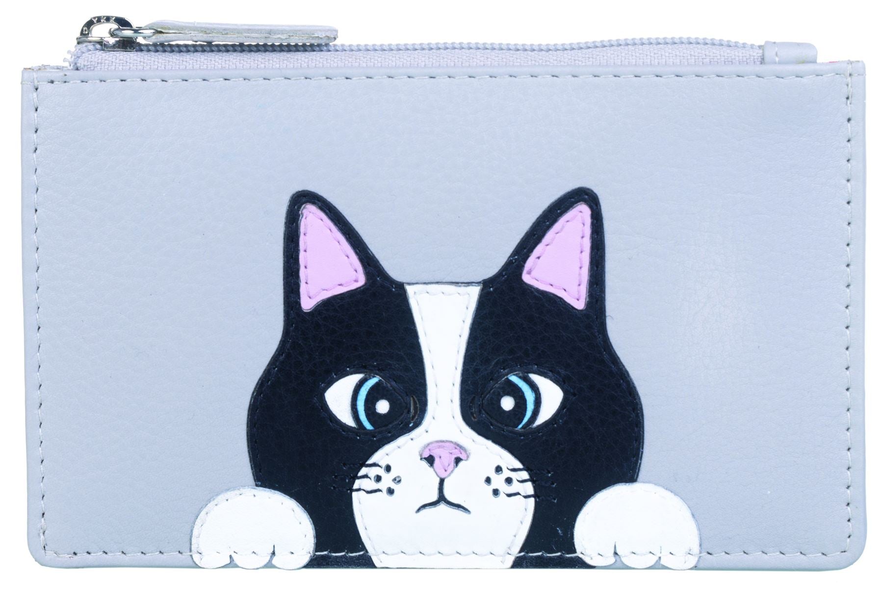 Buy SUMGOGO Small Wallet for Women Cute Cat Pendant Card Holder Organizer  Girls Front Pocket Coin Purse Leather, A-Pink, S at Amazon.in