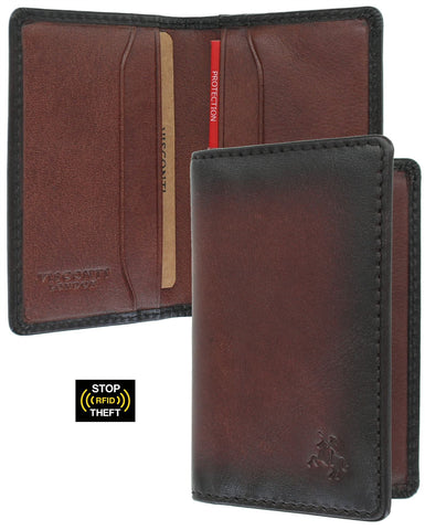 Visconti Atelier Collection Jason Leather Wallet RFID Blocking - Tap and Go AT55