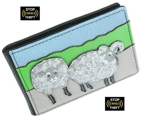 Mala Leather Woolpack Collection Leather Credit Card Holder RFID 663_59