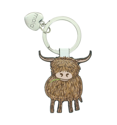 Mala Leather Bella Collection Leather Keyring 5147_33