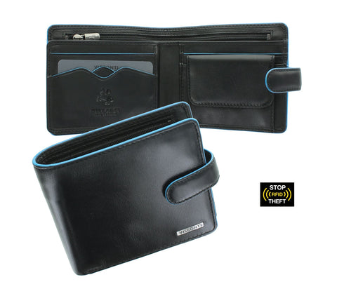 Visconti Alps Collection TOM Bi-Fold Leather Wallet With RFID Protection - ALP86