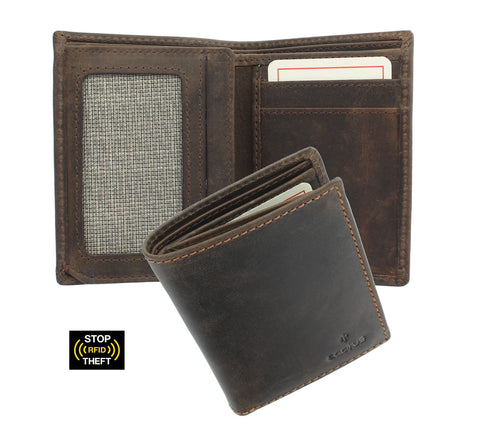 Mala CACTUS Collection Compact Leather Wallet With RFID Protection 190_81