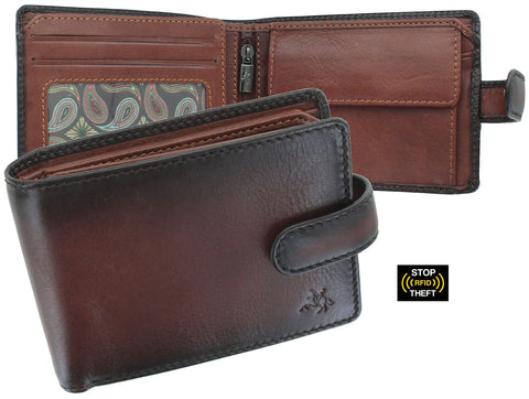 Visconti Atelier Collection Henry Leather Wallet RFID and Tap n Go AT72