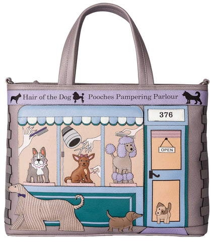 Mala Leather Pampering Parlour Collection Leather Grab/Shoulder Bag 7213_89