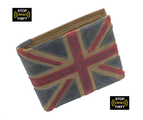 Mala Leather Union Jack Collection Leather Wallet RFID Blocking 198_29