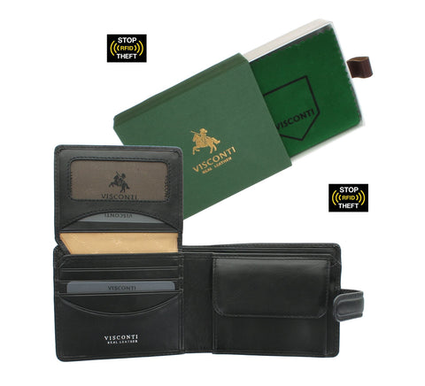Visconti Tuscany Collection FILIPO Leather Wallet With RFID Protection TSC48