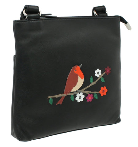 Mala Leather Robin Collection Leather Shoulder / Cross Body Bag 7173_97