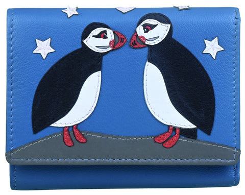 Mala Leather Lundi Collection Small Leather Purse RFID Blocking 3603_82