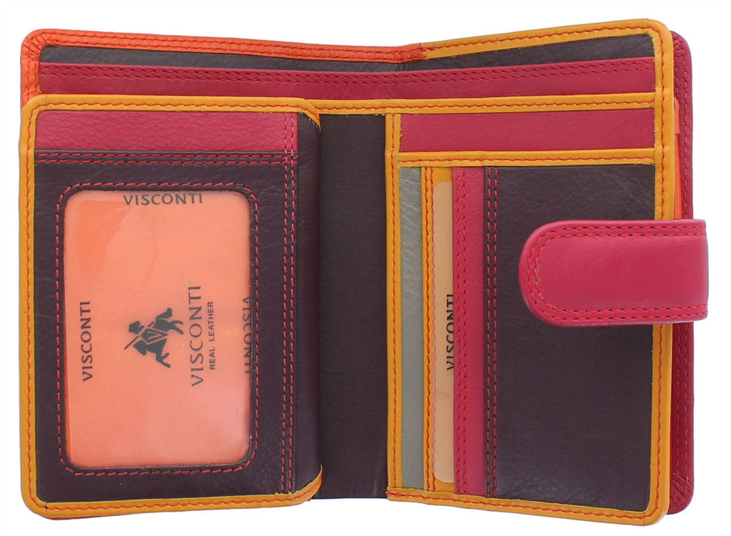 Visconti Designer Purse Leather RFID Multicolour Soft Quality India | Ubuy