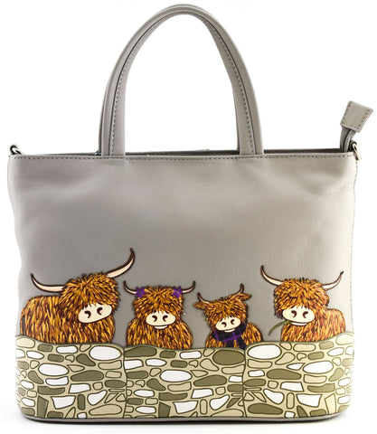 Mala Leather Bella Collection Leather Grab/Cross Body Bag 7329_33