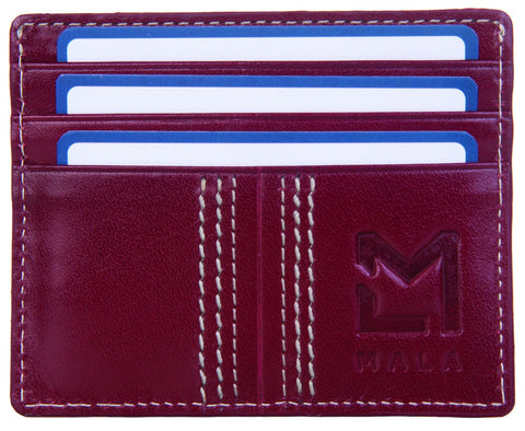 Mala Leather Edgbaston Collection Card Holder With RFID Blocking 683_88