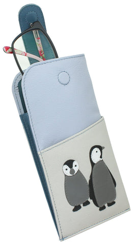 Mala Leather Ollie Collection Soft Slim Leather Glasses Case 5151_3