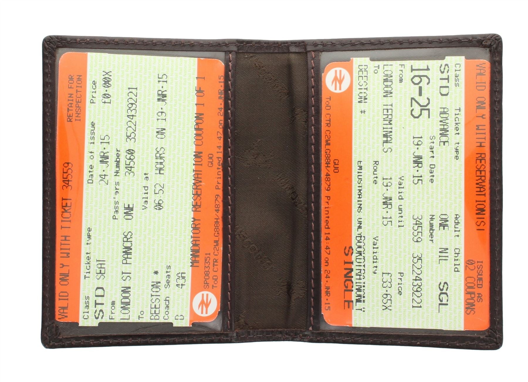 oyster card sleeve Visconti Leather Oyster Card / Travel Pass Holder TC1TC