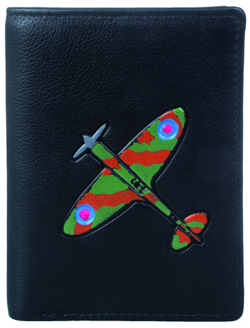 Mala Leather Spitfire Collection Slim Leather Wallet RFID Blocking 1045_8