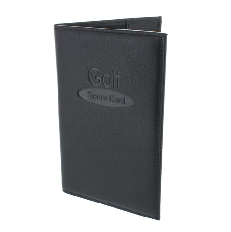 Soft Leather Golf Scorecard Holder 2315