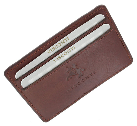 Visconti Slim Leather Credit Card Holder CC1