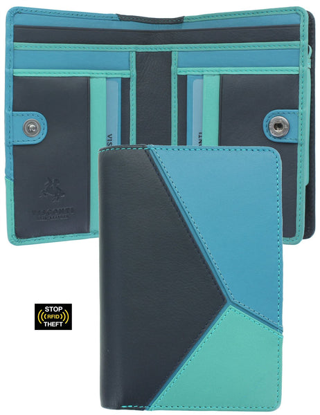 Visconti Leather Travel Organiser Wallet RFID blocking 1179 - Ashlie Craft