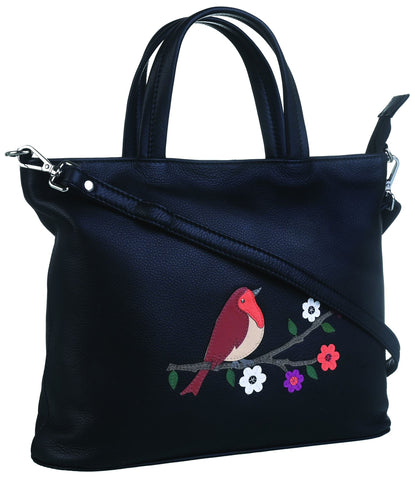 Mala Leather Robin Collection Leather Grab/Cross Body Bag 7290_97