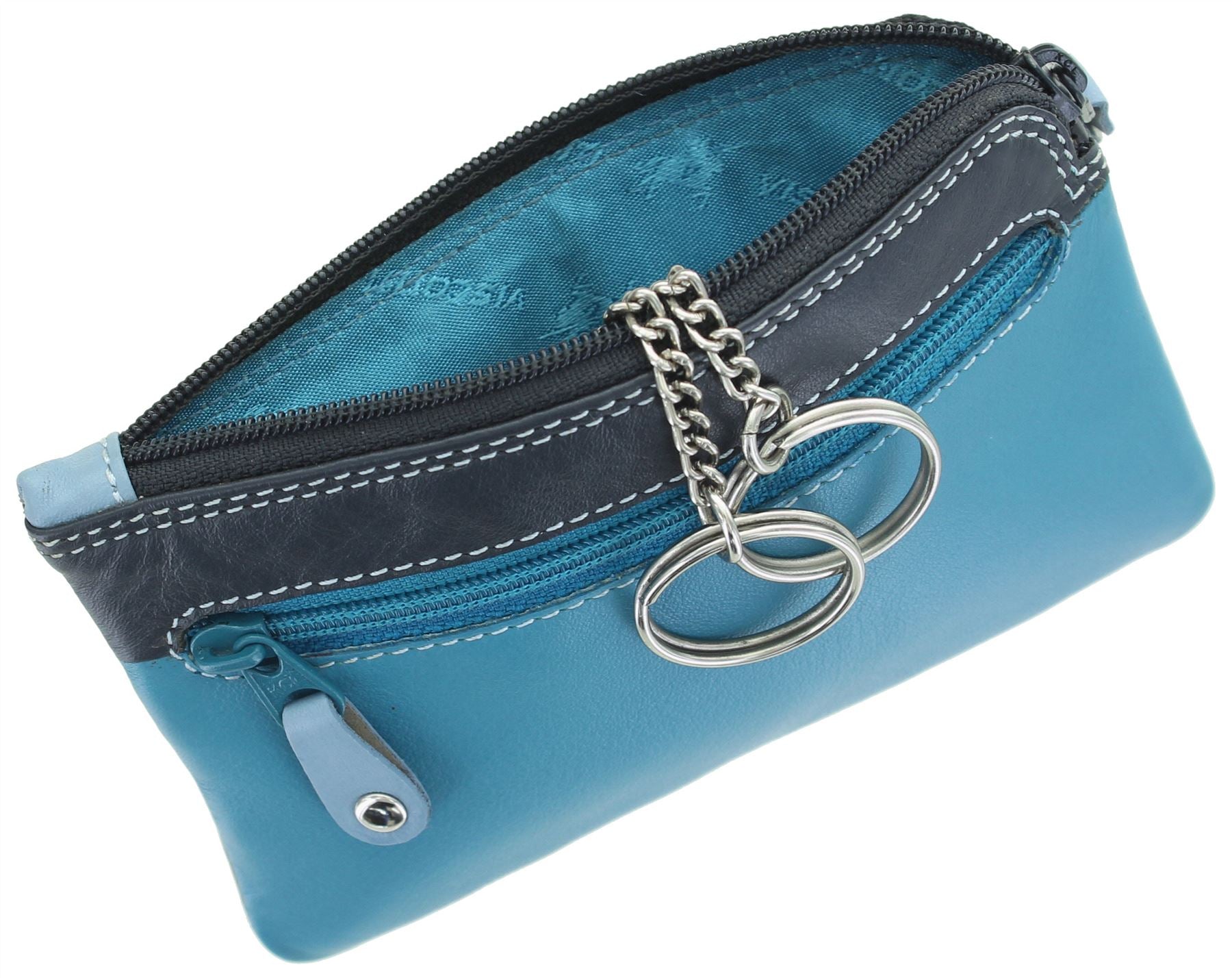 Women Genuine Leather Coin Purse, Small Wallet Dual Keyring Change Pouch  Premium (Color : Grey) : Amazon.co.uk: Fashion