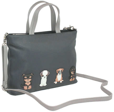 Mala Leather Best Friends Collection Leather Grab Bag 7217_65