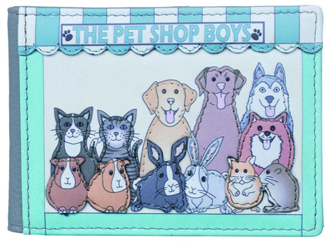 Mala Leather Pet Shop Pals Collection Travel/Credit Card Holder RFID 602_89