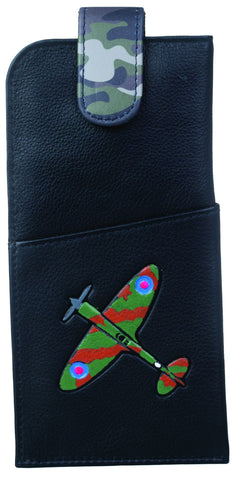 Mala Leather Spitfire Collection Leather Glasses Case 5197_8