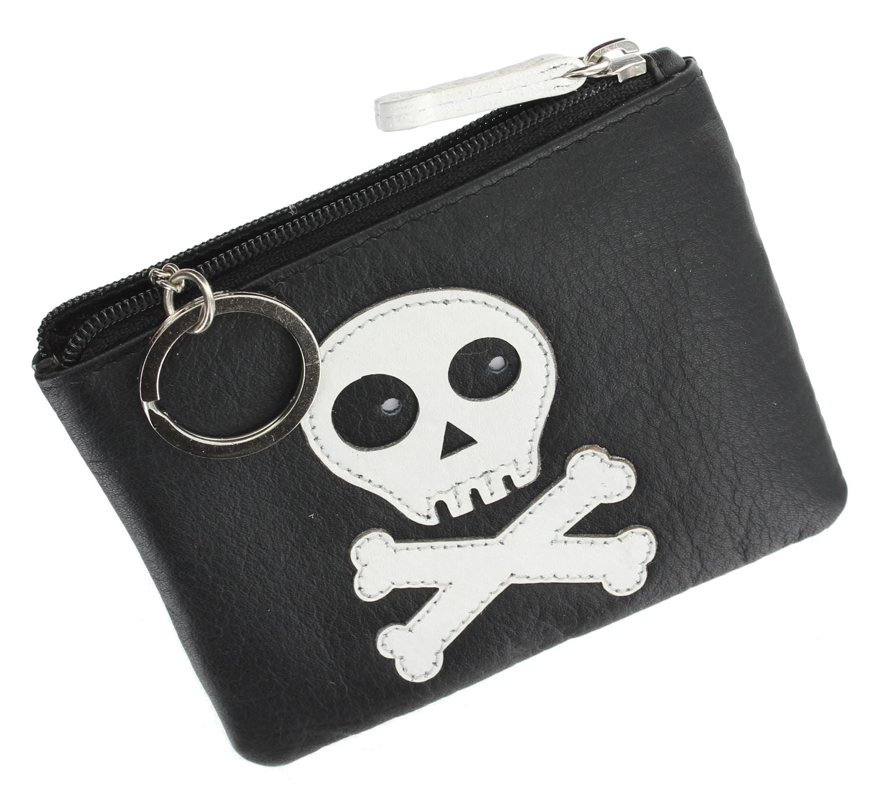 Cheap Leather Keychain Holder Zipper Key Pouch Durable Coin Purse Men Women  | Joom